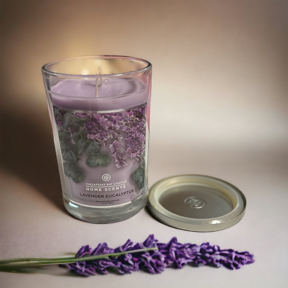 New Chesapeake Bay Home Scents Lavender Eucalyptus Candle